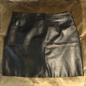 Wilson’s Leather Mini Skirt
